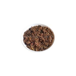 Ellu Podi is a traditional South Indian podi made from roasted sesame seeds, lentils, and aromatic spices. Known for its nutty flavor and rich aroma, this podi pairs perfectly with hot rice and gingelly oil or ghee. Prepared using time-tested methods, Ellu Podi is both tasty and nourishing, making it a staple in many Tamil kitchens.