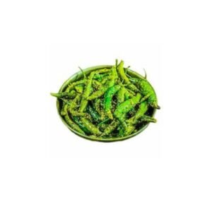 Made with fresh, tender green chillies and traditional South Indian spices, our Green Chilli Pickle brings a bold, fiery kick to every meal. Carefully hand-prepared using age-old methods, this pickle balances heat, tanginess, and aroma perfectly. Just a spoonful is enough to transform simple curd rice, dosa, idli, or even chapati into a flavour-packed experience.
