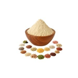 Our Health Mix Powder is a wholesome blend of carefully selected grains, pulses, nuts, and natural ingredients, roasted and powdered the traditional way. It’s a perfect everyday nutrition drink for all age groups—easy to digest, filling, and naturally nourishing. Just mix with hot milk or water and enjoy a healthy start to your day.