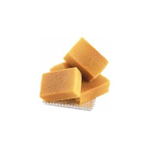 A delicious twist to the classic Mysore Pak! Horlicks Mysore Pak blends the richness of pure ghee with the nostalgic taste of Horlicks, giving you a soft, melt-in-the-mouth sweet that’s both traditional and unique. Perfect for kids, elders, and anyone who loves a mild, comforting sweetness.