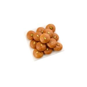 Soft, flaky, and mildly sweet, Mini Badhusha is a bite-sized version of the classic South Indian sweet. Made with pure ghee and traditional ingredients, each piece melts in your mouth with a rich, buttery taste. Perfect for festivals, pooja, gifting, or anytime sweet cravings.