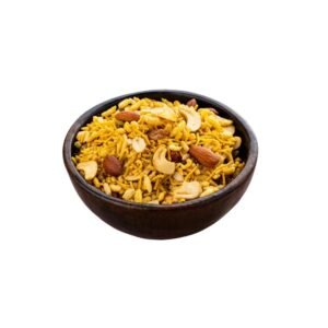 A crunchy, spicy South Indian snack made with a perfect blend of sev, peanuts, curry leaves, and aromatic spices. Our Special Mixture is roasted to perfection and lightly seasoned for that irresistible homemade taste in every handful.